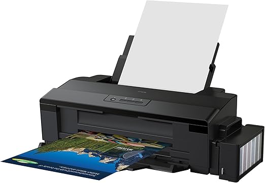 Epson ecotank l1800-6-colour photo printer with epson's integrated ink tank system for cost-effective, quality photo printing