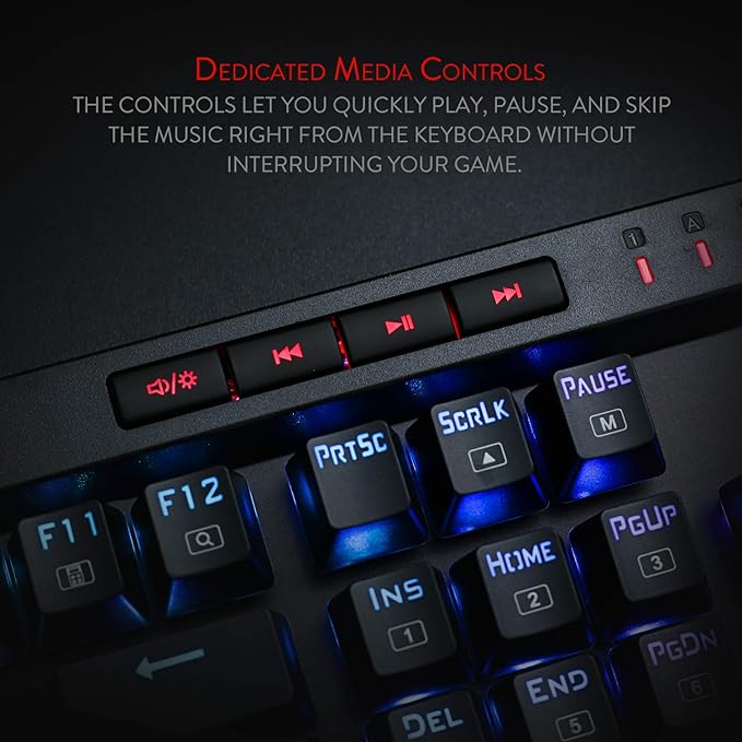 Redragon K580 VATA RGB LED Backlit Mechanical Gaming Keyboard