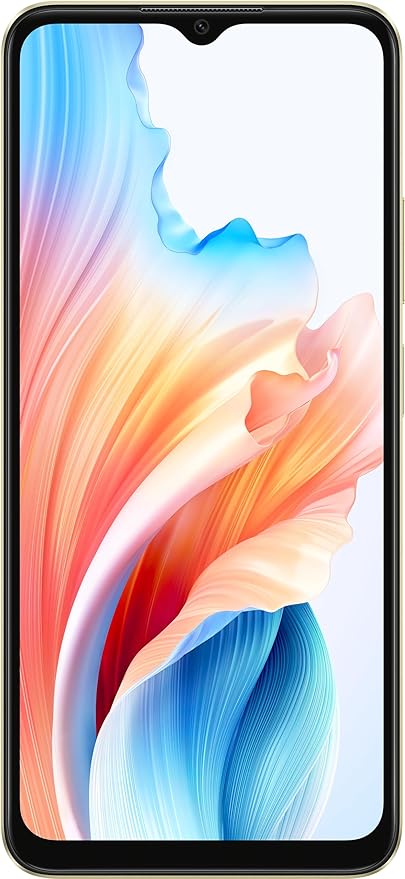 Oppo A38 Android Smartphone, Dual SIM Mobile Phone, 6GB RAM, 128GB Storage, Glowing Gold (UAE Version)