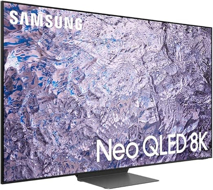 Samsung 75 Inch TV Neural Quantum Processor 8K QLED - Black - QA75QN800CUXEG [2023 Model]