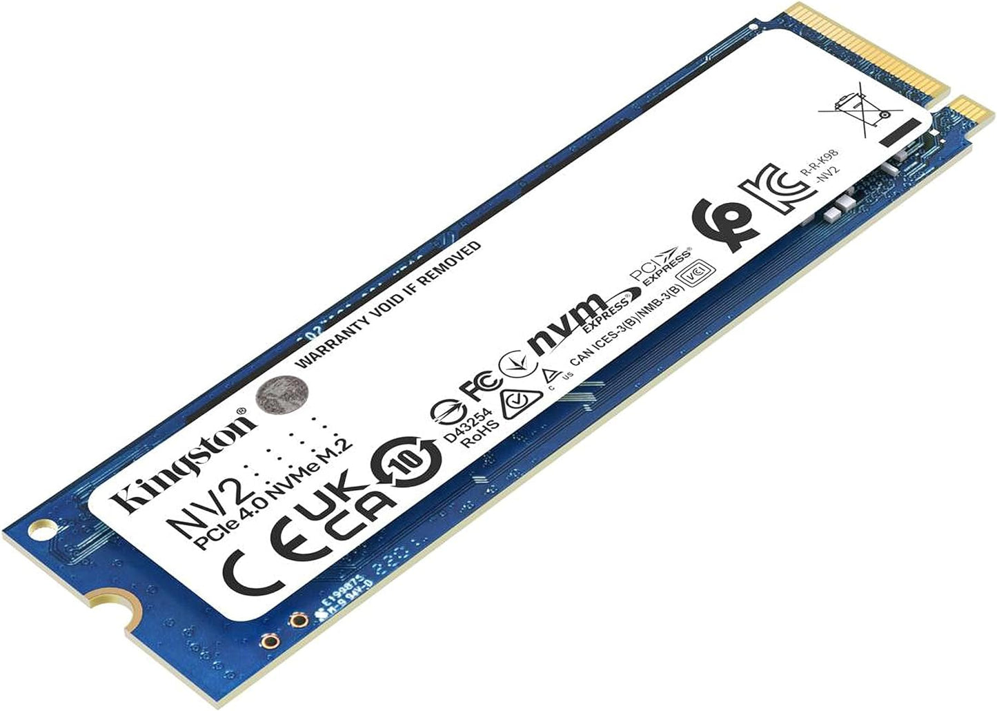 Kingston NV2 NVMe PCIe 4.0 SSD 500G M.2 2280 SNV2S/500G