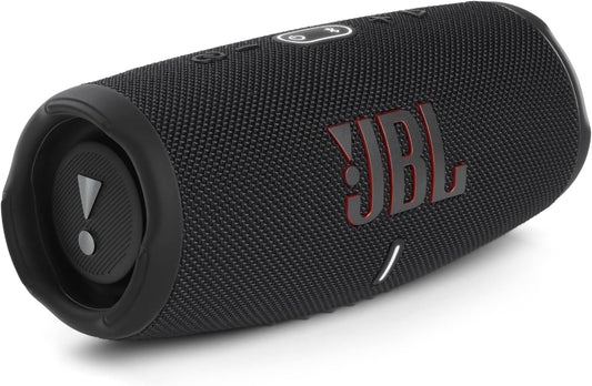 JBL Charge 5 - Portable Bluetooth Speaker with deep bass, IP67 waterproof and dustproof, 20 hours of playtime, built-in powerbank, in black