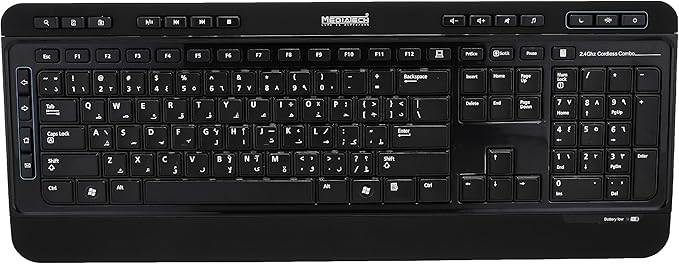 Media Tech KEYBOARD +MOUSE Wireless MT-8900