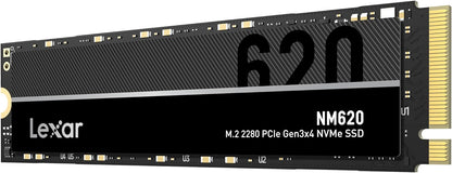 Lexar NM620 M.2 2280 NVMe SSD 256GB up to 3300MB/s read, 1300MB/s write - LNM620X256G