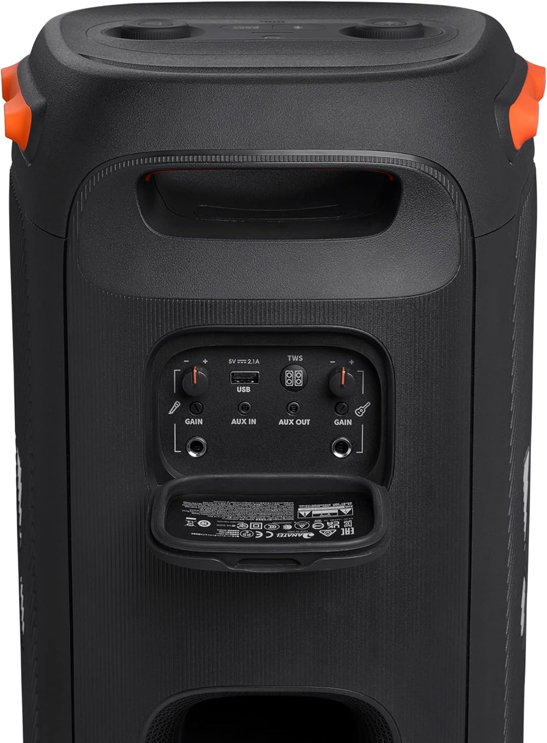 JBL Partybox 110 Portable Party Speaker with 160W Powerful Sound, Built-In Lights and Splashproof Design