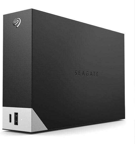 Seagate One Touch Hub, 14 TB, External Hard Drive Desktop, USB-C, USB 3.0, for PC, Laptop and Mac, 4 Months Adobe Creative Cloud Photography plan (STLC14000400)