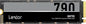Lexar SSD 512GB 7200/4400 NM790 M.2 Lex NVME