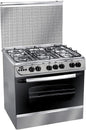 UNIONAIRE GAS COOKER 60 * 80 CM WITH FAN 5 BURNERS CF6080SV-AC-186-F