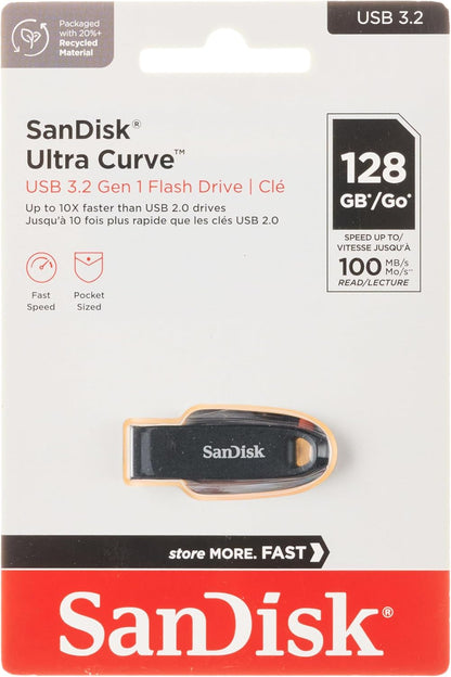 SanDisk Ultra Curve USB 3.2 128GB Black