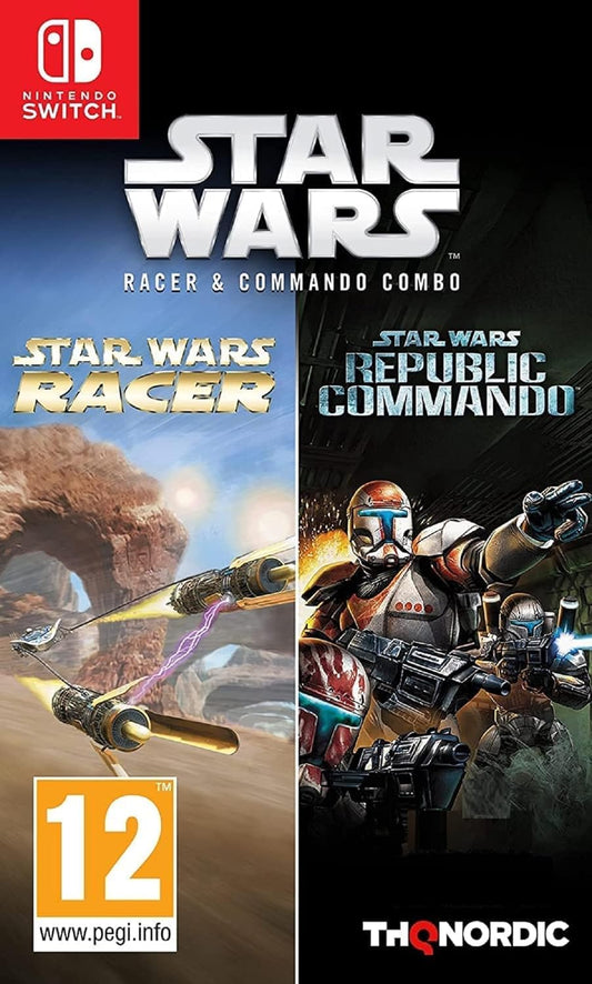 Nintendo Switch Star Wars Racer and Commando Combo (Nintendo Switch)