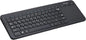 Microsoft N9Z-00019 Microsoft Wireless All -in-one Media Keyboard Black (Arabic Keyboard)