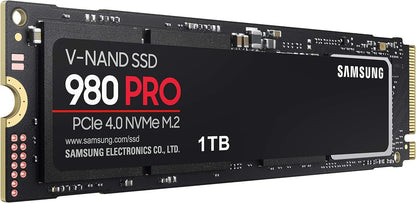 SAMSUNG 980 PRO 1TB PCIe NVMe Gen4 Internal Gaming SSD M.2 (MZ-V8P1T0B)