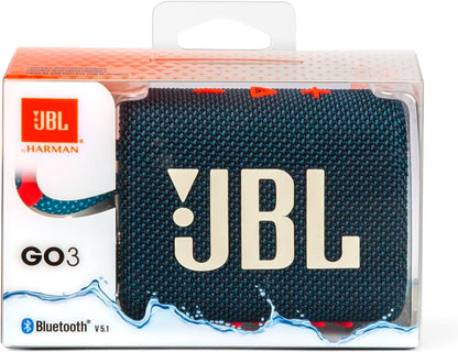 JBL Go 3 Waterproof Bluetooth Wireless Speaker - Multi Color