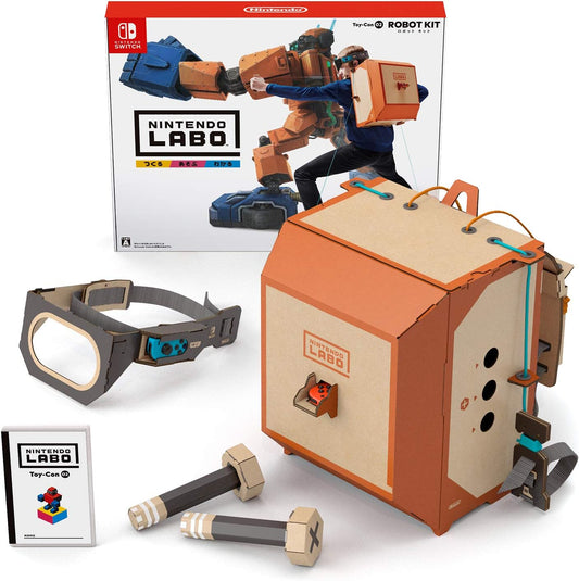 Nintendo hac-r-adfva switch labo toy-con 02 robot kit black