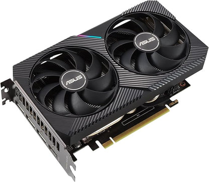 ASUS Dual NVIDIA GeForce RTX 3060 V2 OC Edition 12GB GDDR6 Gaming (PCIe 4.0, 12GB GDDR6 memory, Axial-tech fan design, 0dB technology