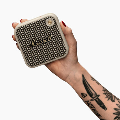 Marshall Willen Bluetooth Speaker, Stackable - Cream - T