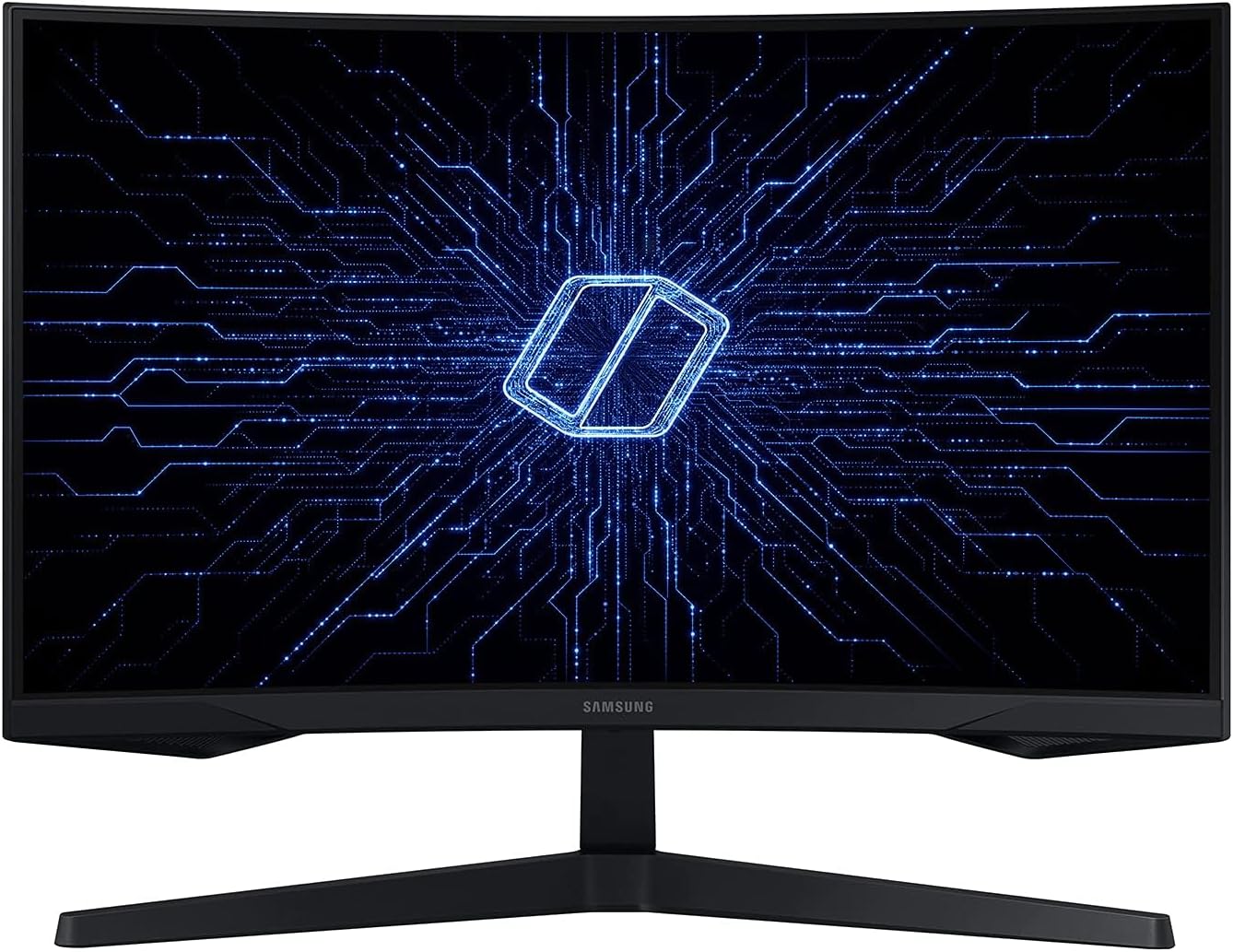 SAMSUNG 32 Inch Odyssey G5 Gaming Monitor with 1000R Curved Screen, 144Hz, 1ms, FreeSync Premium, QHD (LC32G55TQWMXZN), Black