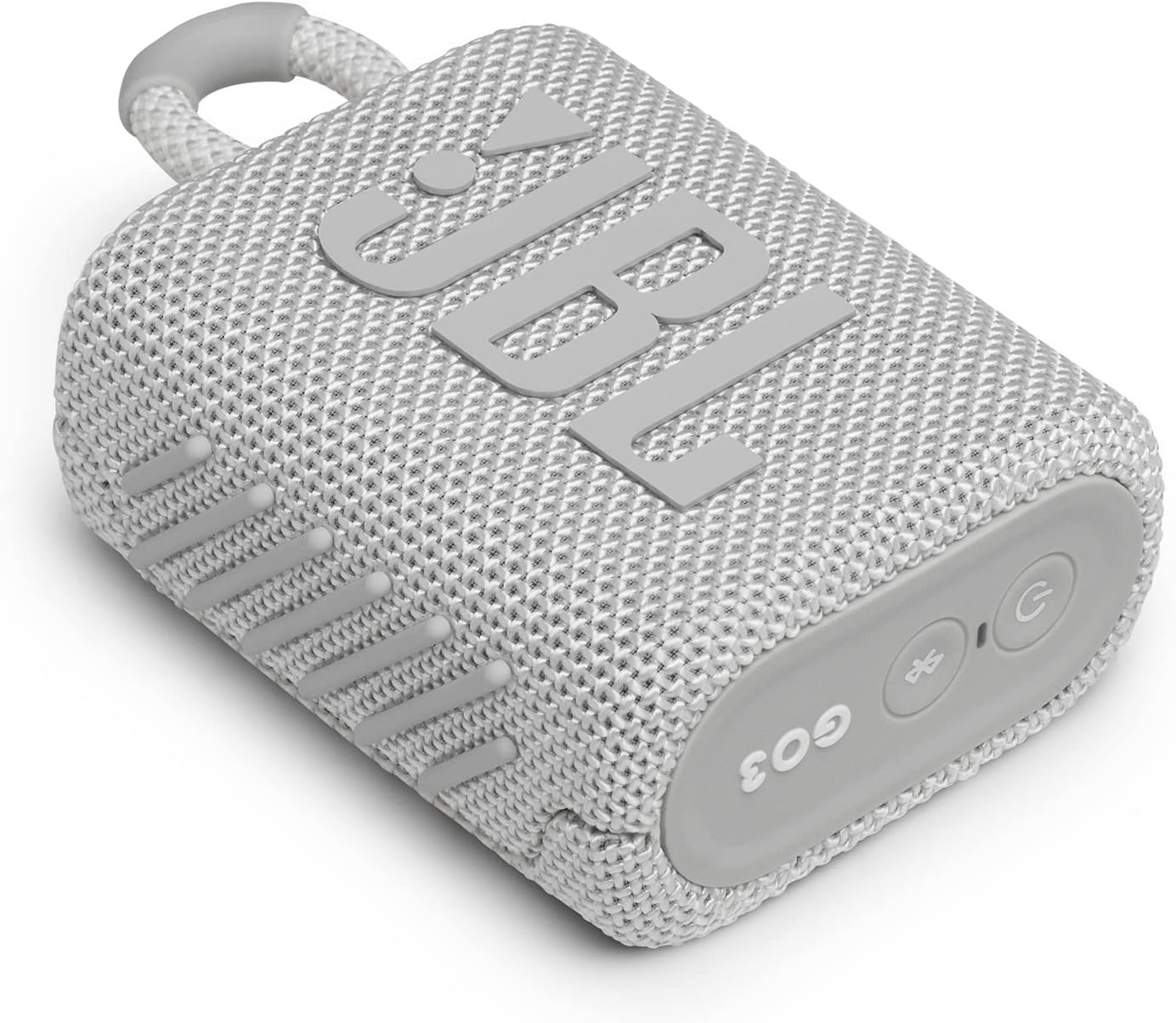 JBL Go 3 Waterproof and Dust Proof Bluetooth Speaker - White