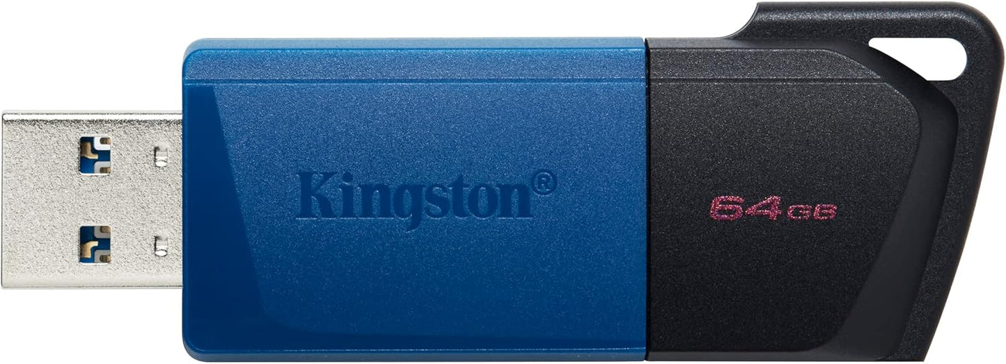 kingston 64GB DT EXODIA M USB3.2 GEN 1 (BLACK + BLUE)