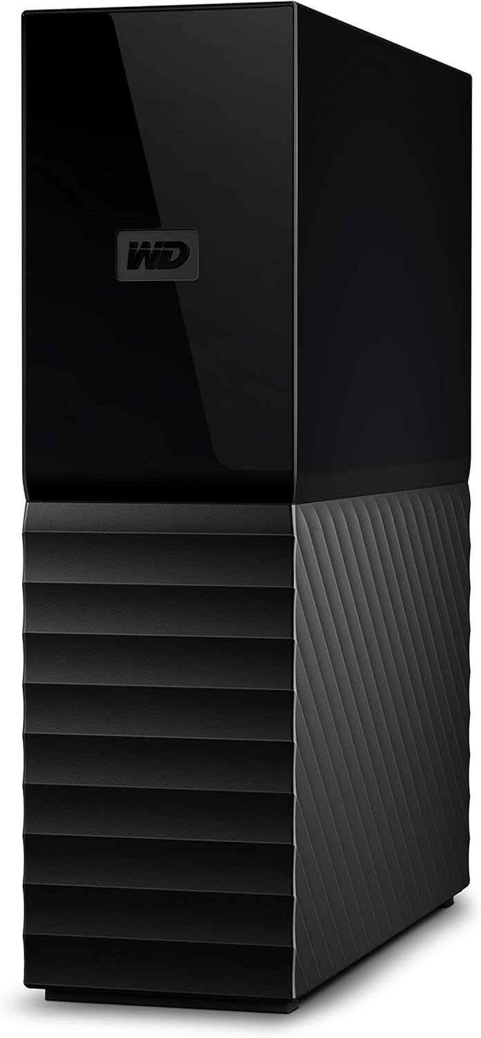 Western Digital My Book 4TB - USB 3.0 desktop hard drive with password protection and auto backup software