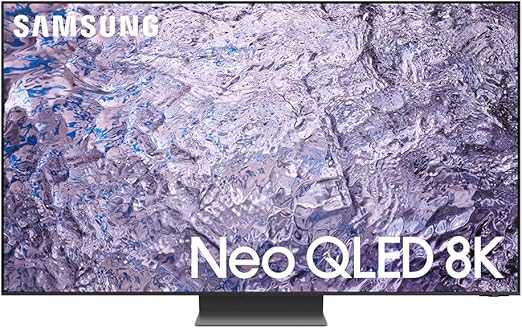 Samsung 75 Inch TV Neural Quantum Processor 8K QLED - Black - QA75QN800CUXEG [2023 Model]