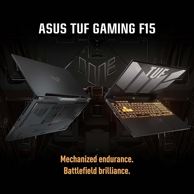ASUS TUF Gaming F15, Intel Core i7-13620H, 8GB DDR5-4800 * 2, NVIDIA GeForce RTX 4060, 8GB GDDR6, 15.6" (1920 x 1080) 16:10 144HZ, 1TB SSD, Windows 11 (FX507VV-LP156W) 1 Year Perfect Warranty by ASUS - T