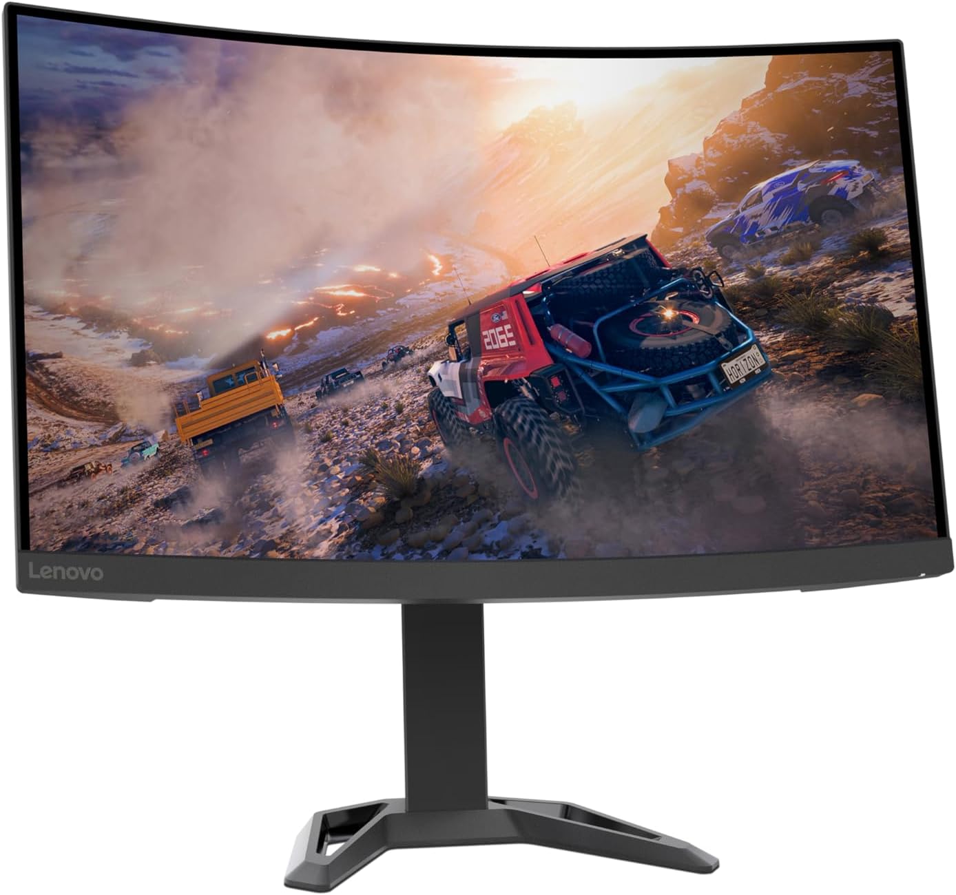 Lenovo Gaming Monitor G27c-30 27",1500R Curved Monitor, FHD 1920x1080 Vertical Alignment Display, 16.7 Mn Colors, 165Hz Refresh Rate, 1ms Response Time, AMD FreeSync, 2x HDMI 2.0, 1x DP 1.4