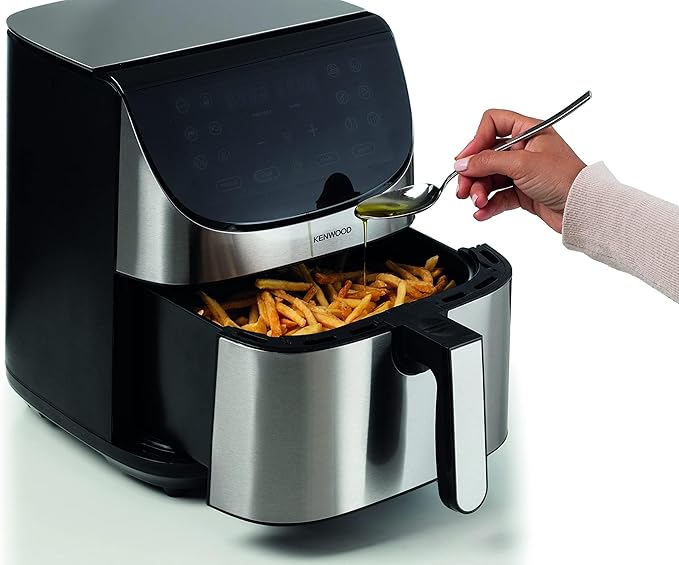 Kenwood HEALTHY FRYER 7L 1800W HFM80.000SS - Silver - T
