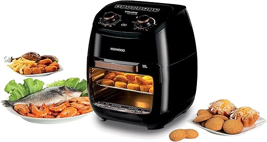 Kenwood hfp90 multifunction khealthy air fryer oven, 2000w, 11l capacity - ( international warranty ) - 220v supply voltage and 50hz - T