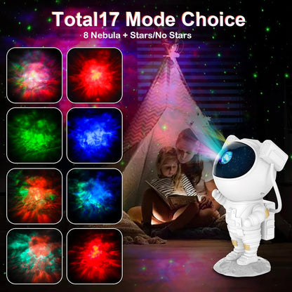 MOLEKSDAL Astronaut Galaxy Star Projector, Astronaut Light Projector, Starry