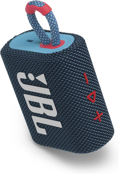 JBL Go 3 Waterproof Bluetooth Wireless Speaker - Multi Color