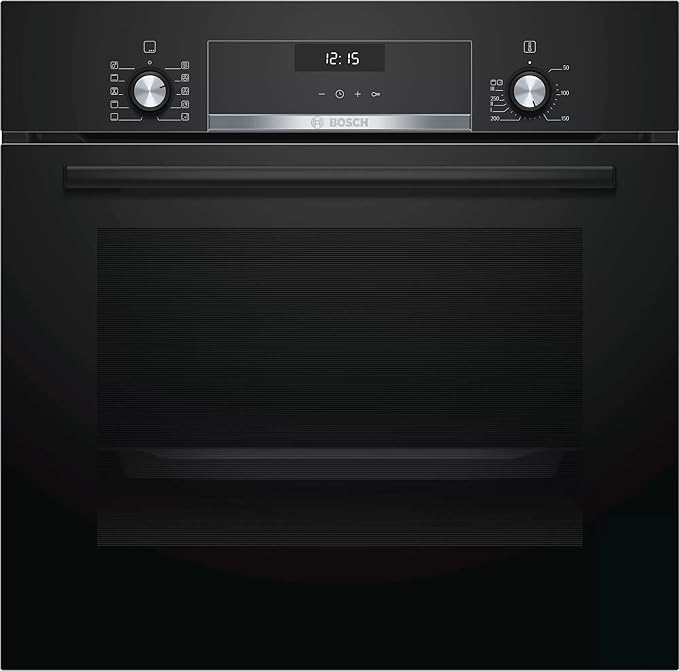 Bosch Series 6 Built-In Electric Oven 60 cm 66L Black HBJ558YB0Q