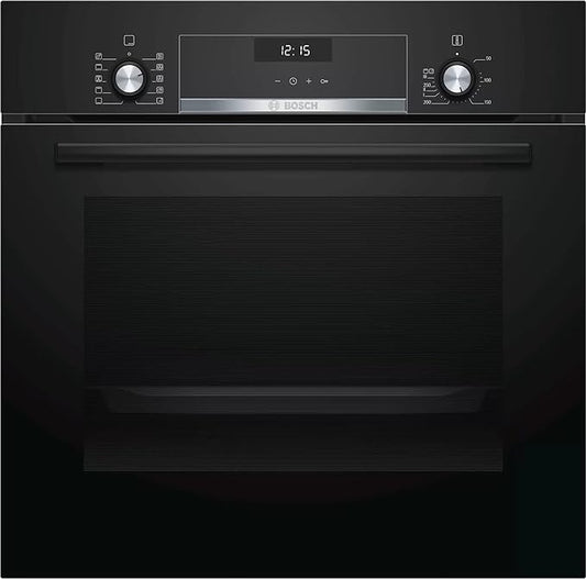 Bosch Series 6 Built-In Electric Oven 60 cm 66L Black HBJ558YB0Q