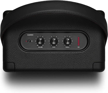 Marshall Kilburn II Portable Speaker, Wireless & Water Resistant - Black (UK Plug) - T