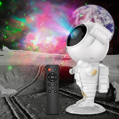 MOLEKSDAL Astronaut Galaxy Star Projector, Astronaut Light Projector, Starry