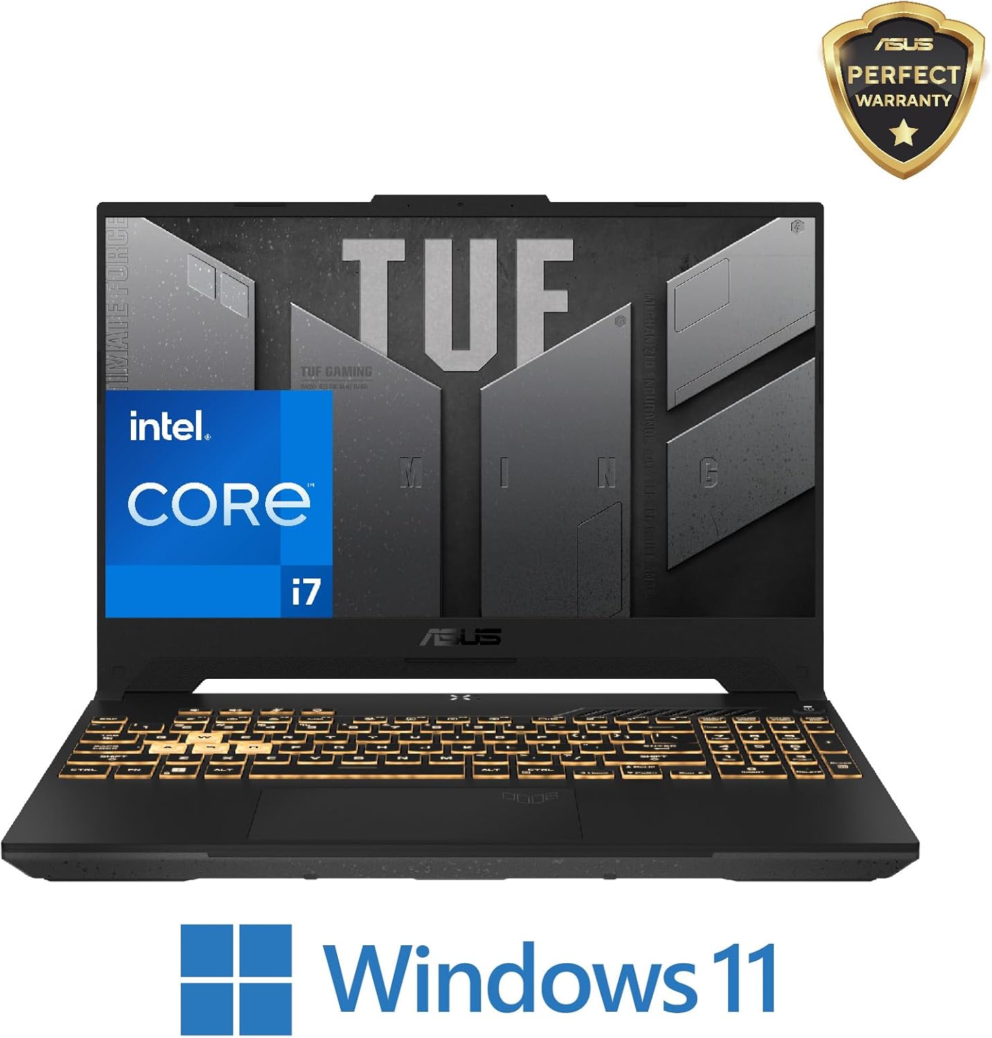 ASUS TUF Gaming F15, Intel Core i7-13620H, 8GB DDR5-4800 * 2, NVIDIA GeForce RTX 4060, 8GB GDDR6, 15.6" (1920 x 1080) 16:10 144HZ, 1TB SSD, Windows 11 (FX507VV-LP156W) 1 Year Perfect Warranty by ASUS - T