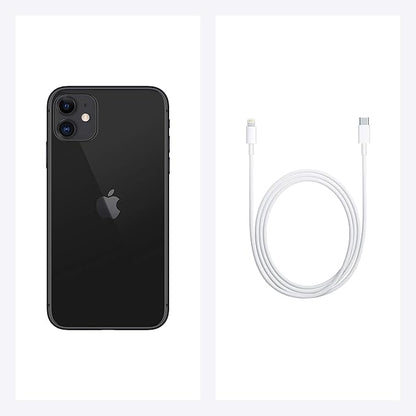 iPhone 11 Black 128GB 4G LTE (2020 - Slim Packing) - Middle East Version