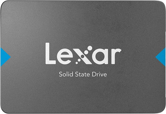 Lexar NQ100 2.5” SATA III (6Gb/s) 240GB SSD, Up to 550MB/s Read Solid State Drive, Internal SSD for Laptop, Desktop Computer/PC (LNQ100X240G-RNNNG)