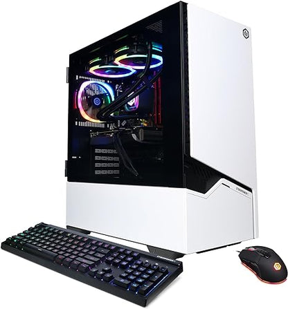 CyberPowerPC Gamer Supreme Liquid Cool Gaming PC, AMD Ryzen 7 7800X3D 4.2GHz, GeForce RTX 4070 Super 12GB, 32GB DDR5, 1TB PCIe Gen4 SSD, WiFi Ready & Windows 11 Home (SLC8470A)