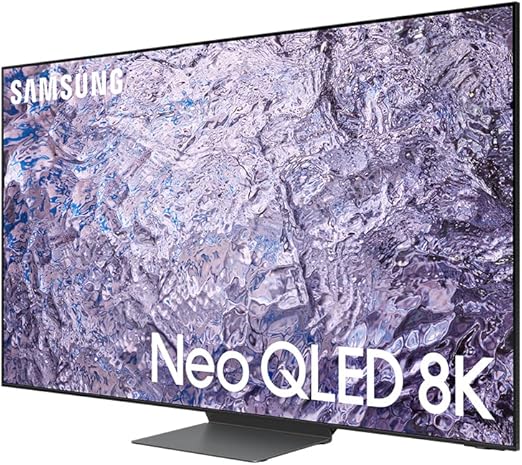 Samsung 75 Inch TV Neural Quantum Processor 8K QLED - Black - QA75QN800CUXEG [2023 Model]