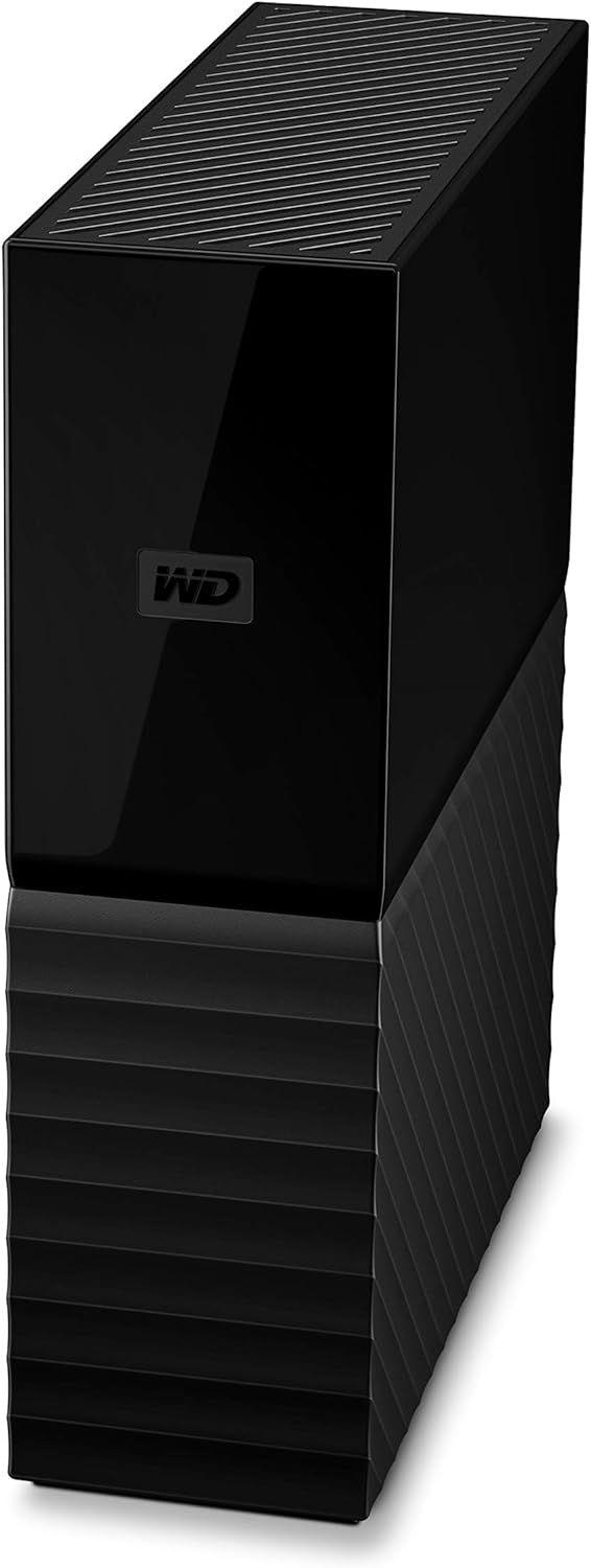 Western Digital My Book 4TB - USB 3.0 desktop hard drive with password protection and auto backup software