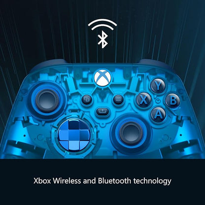 Microsoft - Xbox Wireless Controller for Xbox Series X, Xbox Series S, Xbox One, Windows Devices - Sky Cipher Special Edition