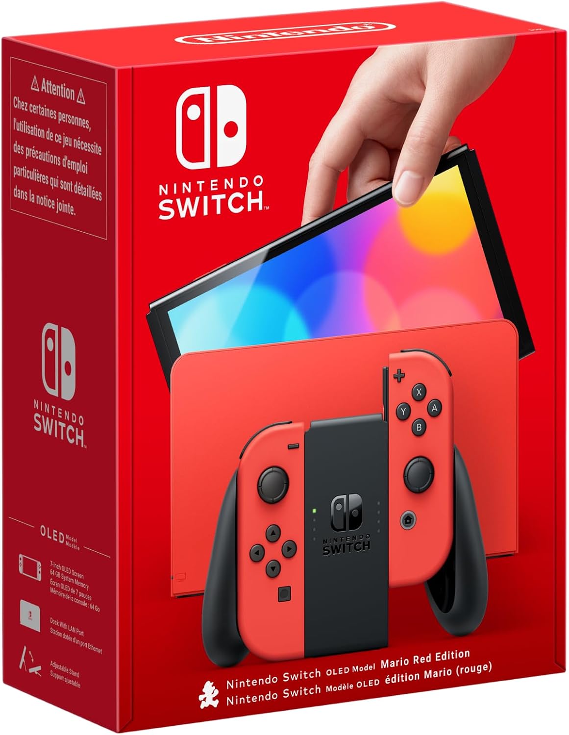 Nintendo Switch - OLED Model Mario Red