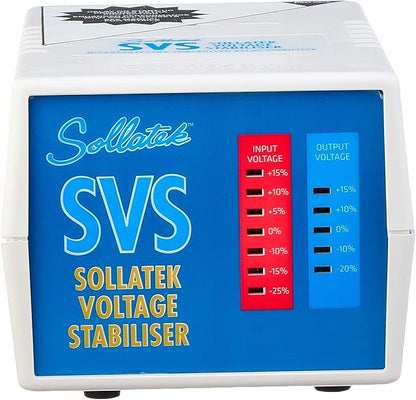 Sollatek voltage stabiliser svs04(03)-22 4 amps