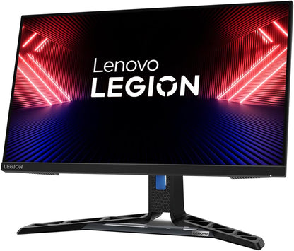 Lenovo Gaming monitor R25i-30 Size 24.5" Resolution, 1920x1080 Refresh Rate, 165Hz Response Time 0.5ms (MPRT), MD FreeSync Premium, 1 x DP cable, 1 x Power cable, WLED