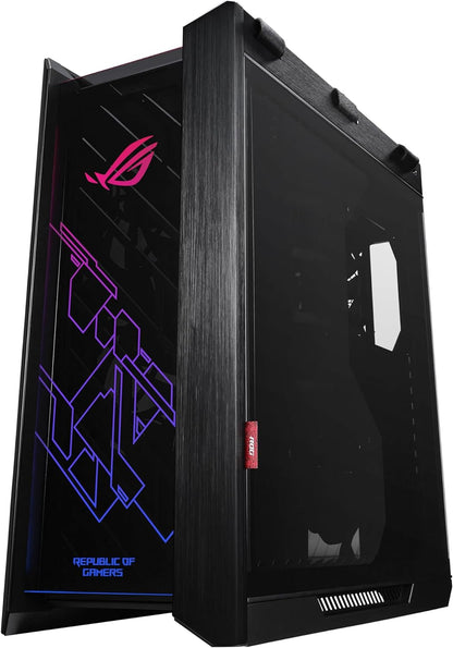 Asus Rog Strix Helios White Edition Rgb Atx/Eatx Mid-Tower Gaming Case With Handle, Tempered Glass, Aluminum Frame, Gpu Braces, 420mm Radiator Support And Aura Sync, 90Dc0023-B39000