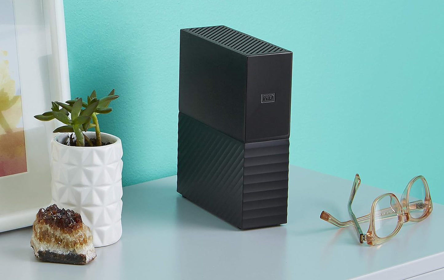 Western Digital My Book 4TB - USB 3.0 desktop hard drive with password protection and auto backup software