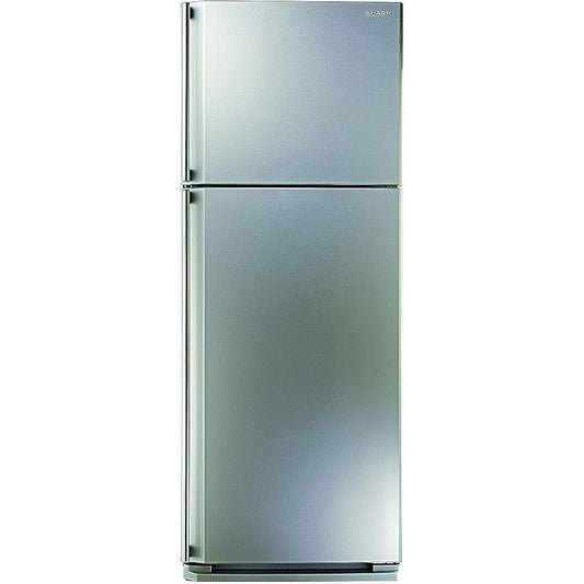 Sharp SJ-58C No Frost Refrigerator With 2 Doors, 449 Liter, Silver