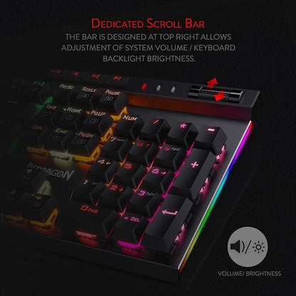 Redragon K580 VATA RGB LED Backlit Mechanical Gaming Keyboard