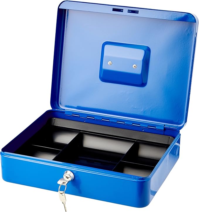 Sterling CB04BL 12" Cash Box - blue